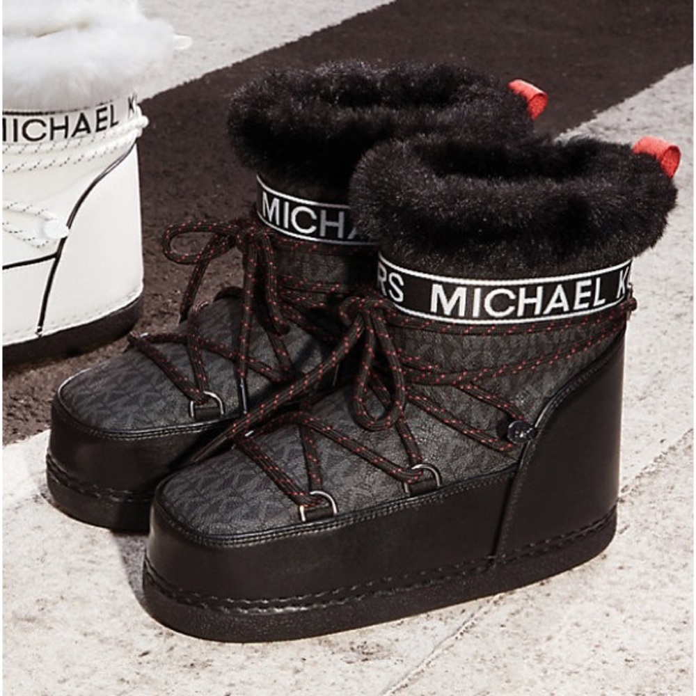 Michael Kors Zelda logo snow boots